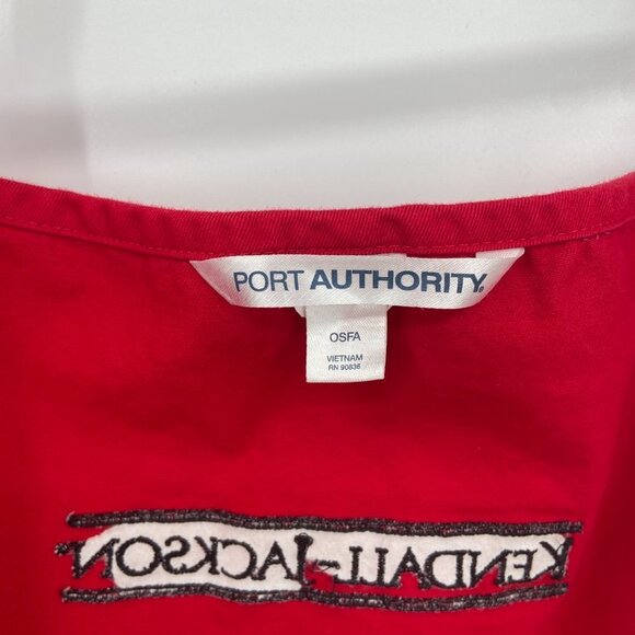 KENDALL JACKSON Port Authority Winery Red Cooking Apron Adjustable Neck One Size - Picture 5 of 6